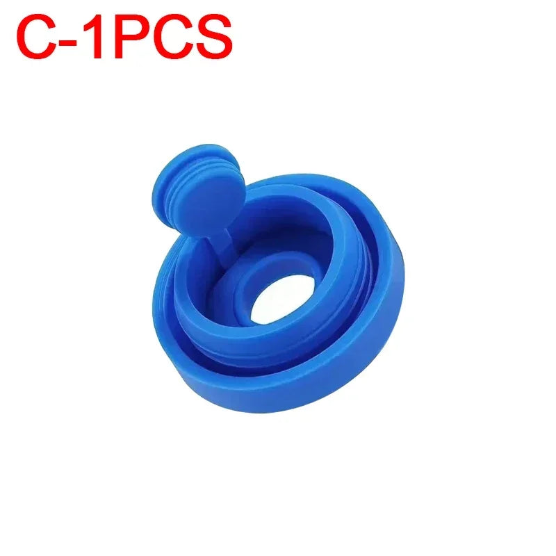 1/5pcs Silicone Water Jug Lids Leak Proof Sealing Covers Replacement Cover Drinking Water Bucket Cap Barreled Water Bottle Lids