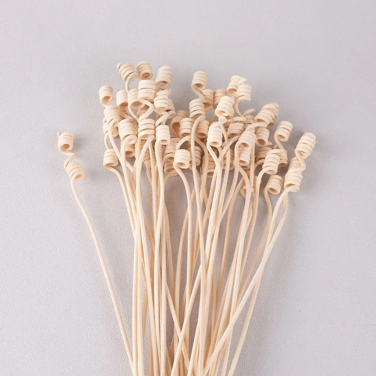 10pcs Wavy Rattan Reed Fragrance Diffuser Replacement Refill Sticks Wood Rattan Diffuser Sticks DIY Home Decor