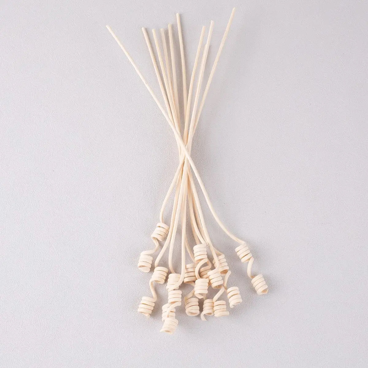 10pcs Wavy Rattan Reed Fragrance Diffuser Replacement Refill Sticks Wood Rattan Diffuser Sticks DIY Home Decor