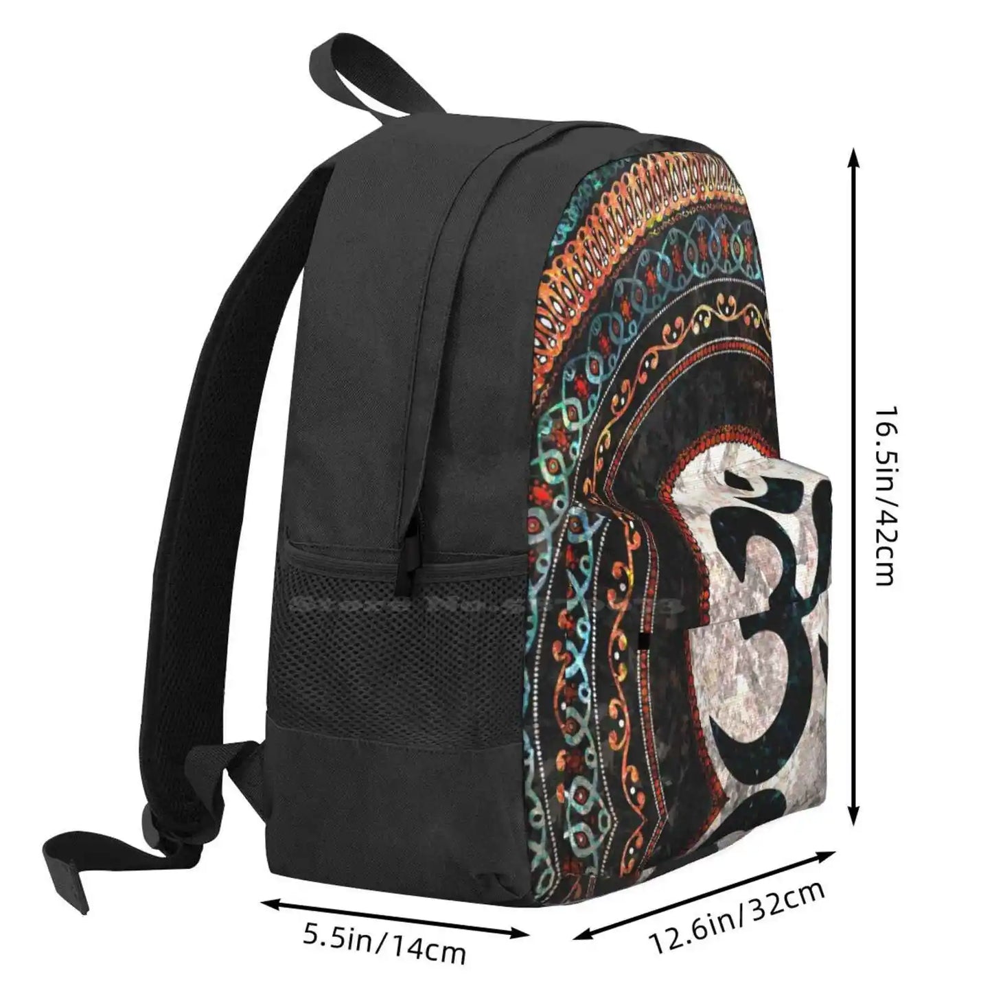 Mandala Design Schoolbag Backpack