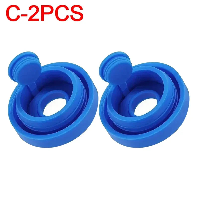 1/5pcs Silicone Water Jug Lids Leak Proof Sealing Covers Replacement Cover Drinking Water Bucket Cap Barreled Water Bottle Lids