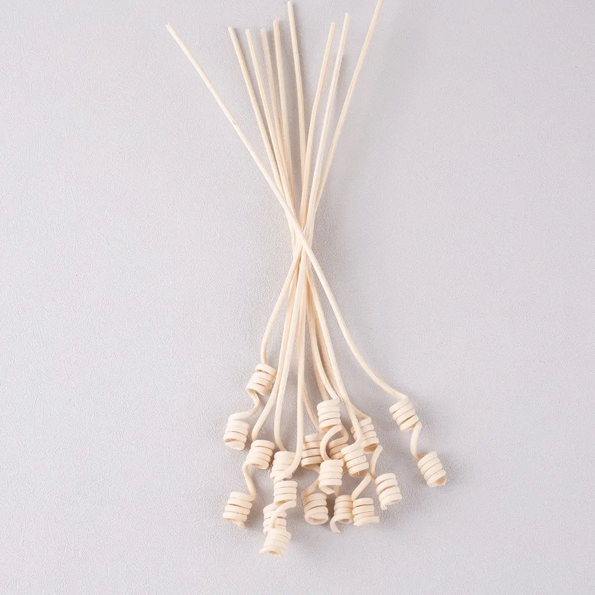 10pcs Wavy Rattan Reed Fragrance Diffuser Replacement Refill Sticks Wood Rattan Diffuser Sticks DIY Home Decor