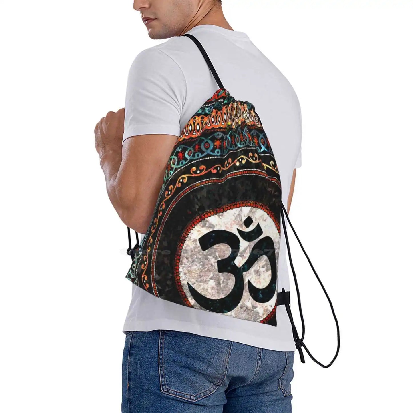 Mandala Design Schoolbag Backpack