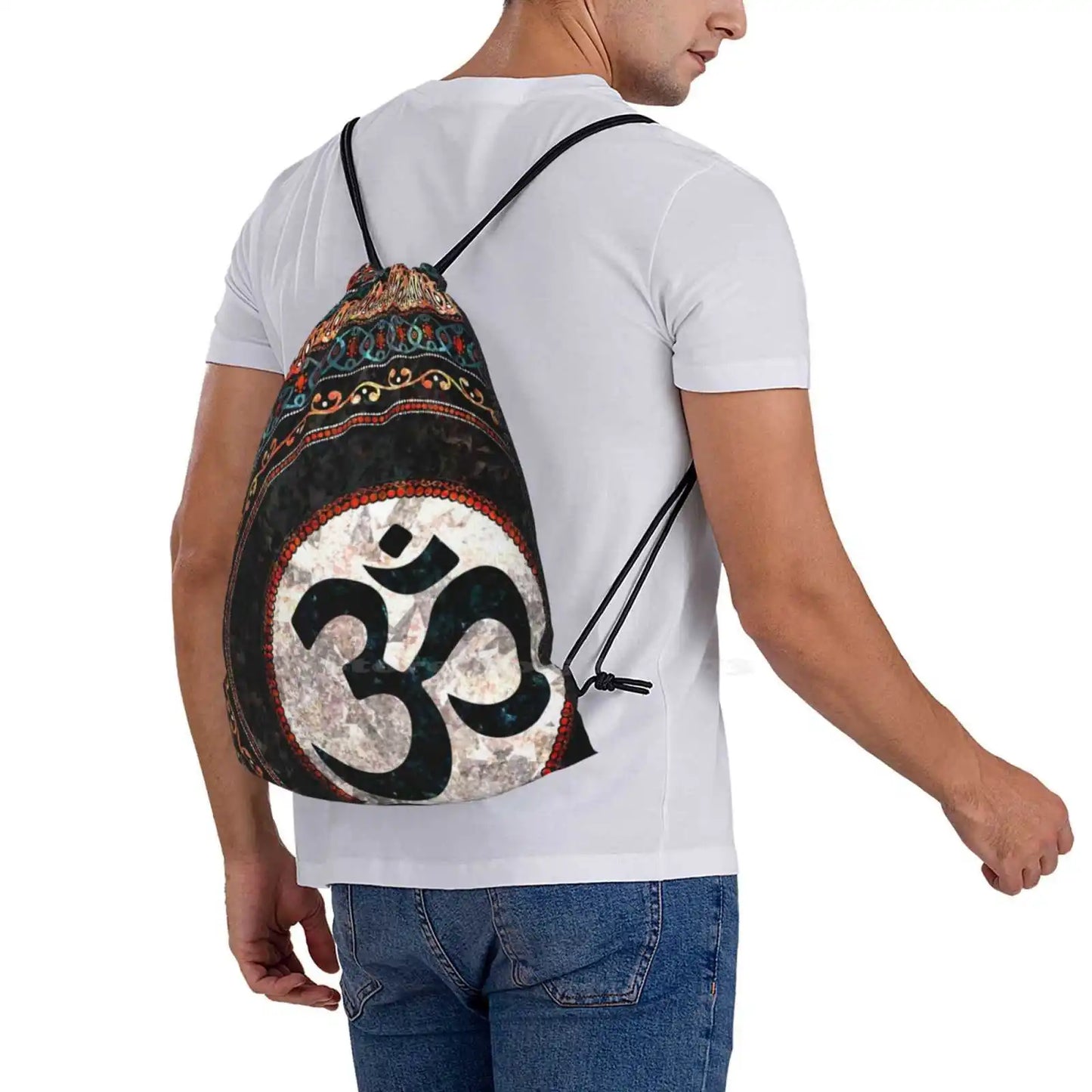 Mandala Design Schoolbag Backpack