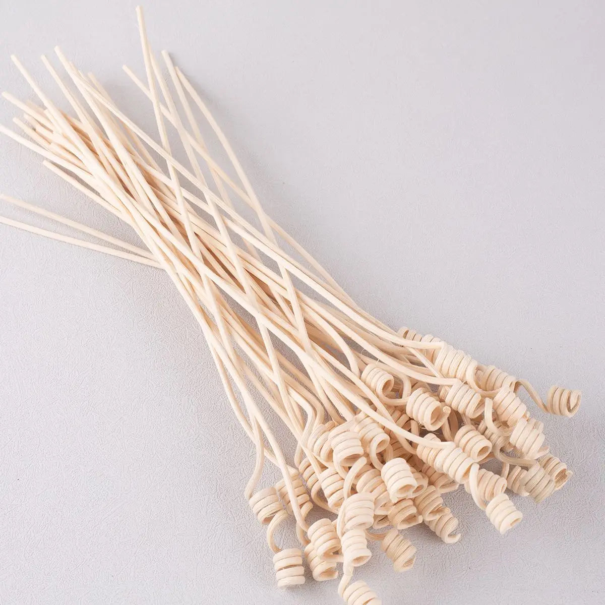 10pcs Wavy Rattan Reed Fragrance Diffuser Replacement Refill Sticks Wood Rattan Diffuser Sticks DIY Home Decor